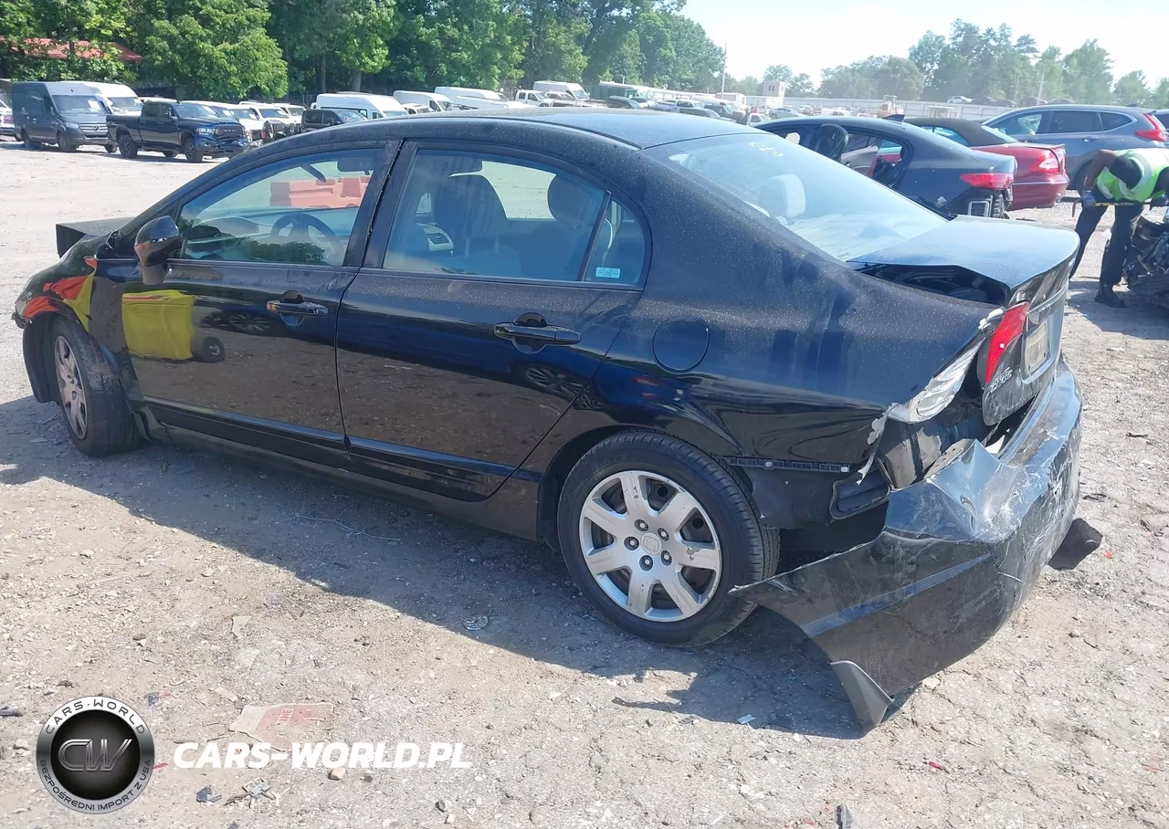 2009 Honda Civic Lx VIN:2HGFA16569H310163 - 3