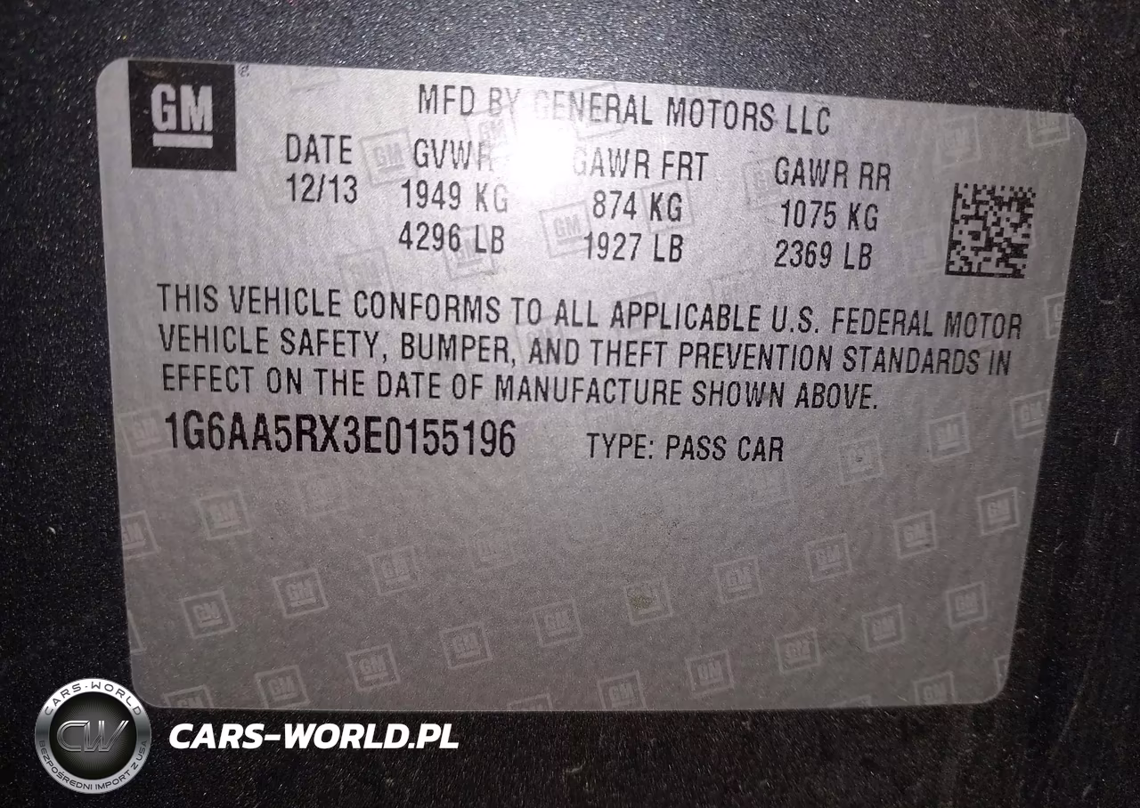 2014 Cadillac Ats Standard VIN:1G6AA5RX3E0155196 - 9