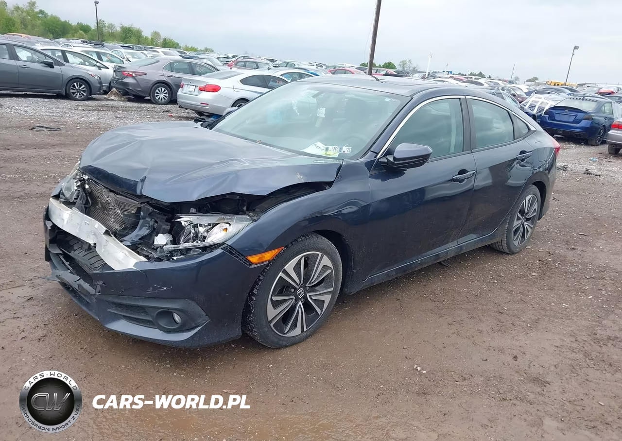 2016 Honda Civic Ex-L VIN:19XFC1F7XGE030622 - 2