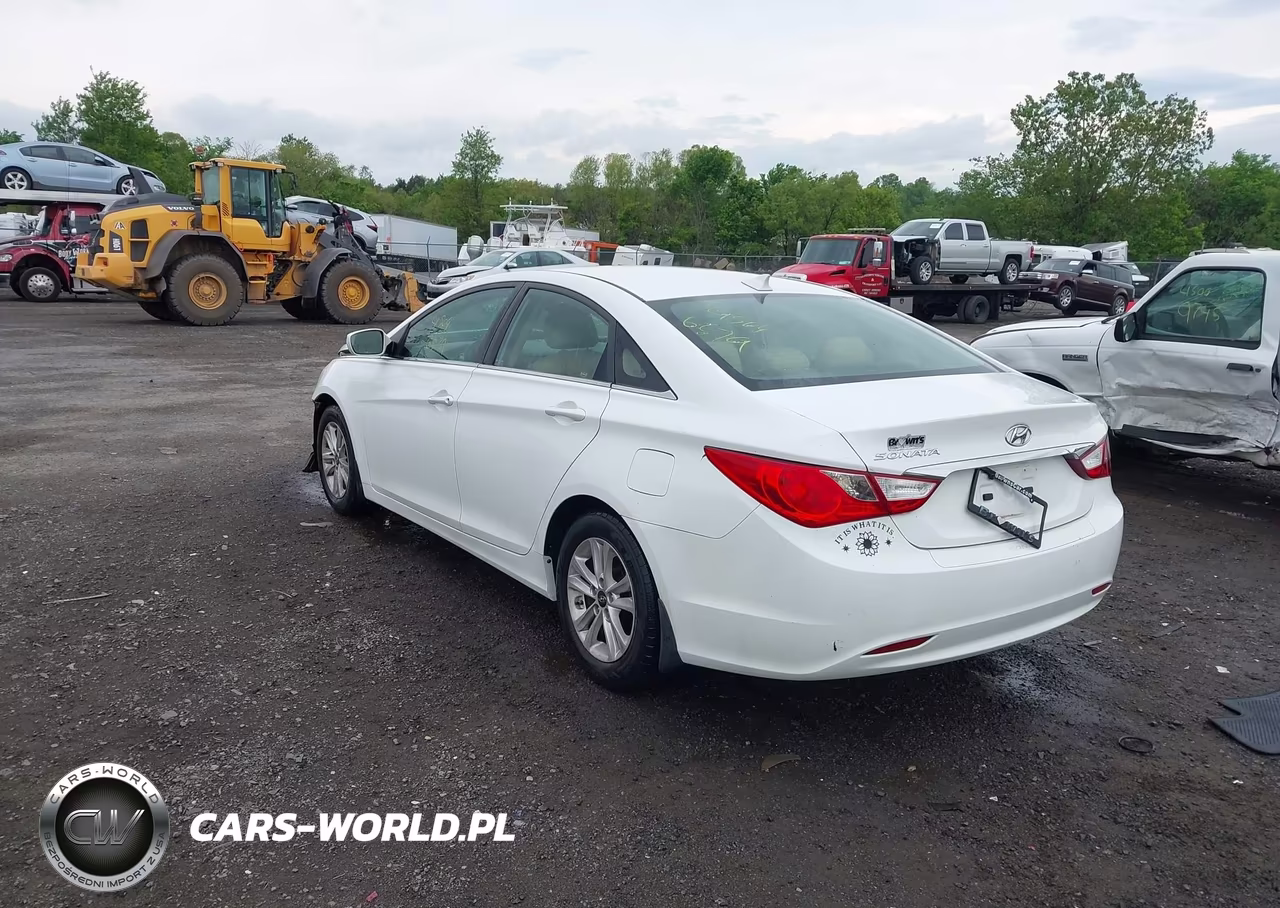 2013 Hyundai Sonata Gls VIN:5NPEB4ACXDH523471 - 3