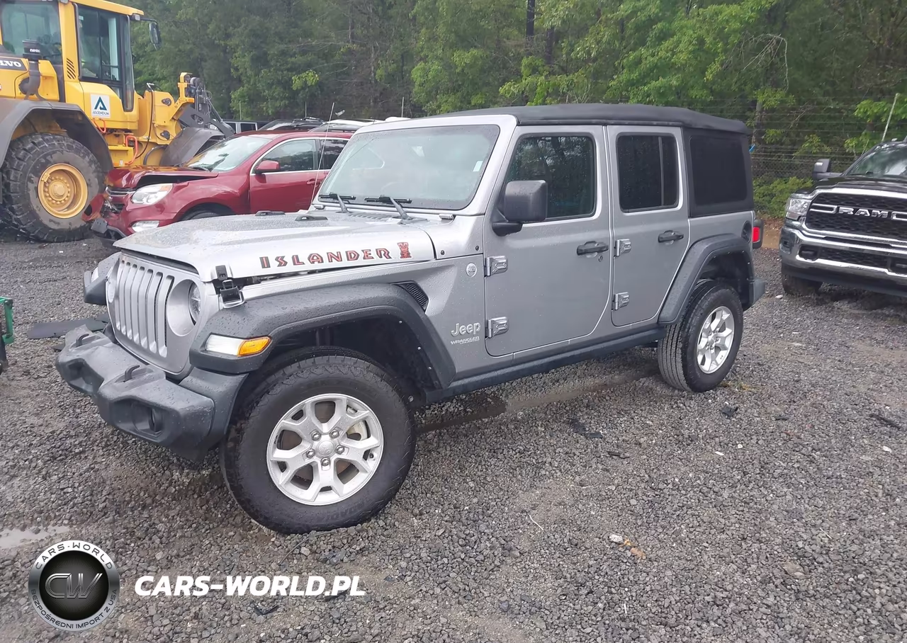 2021 Jeep Wrangler Unlimited Islander 4X4 VIN:1C4HJXDN8MW727307 - 2