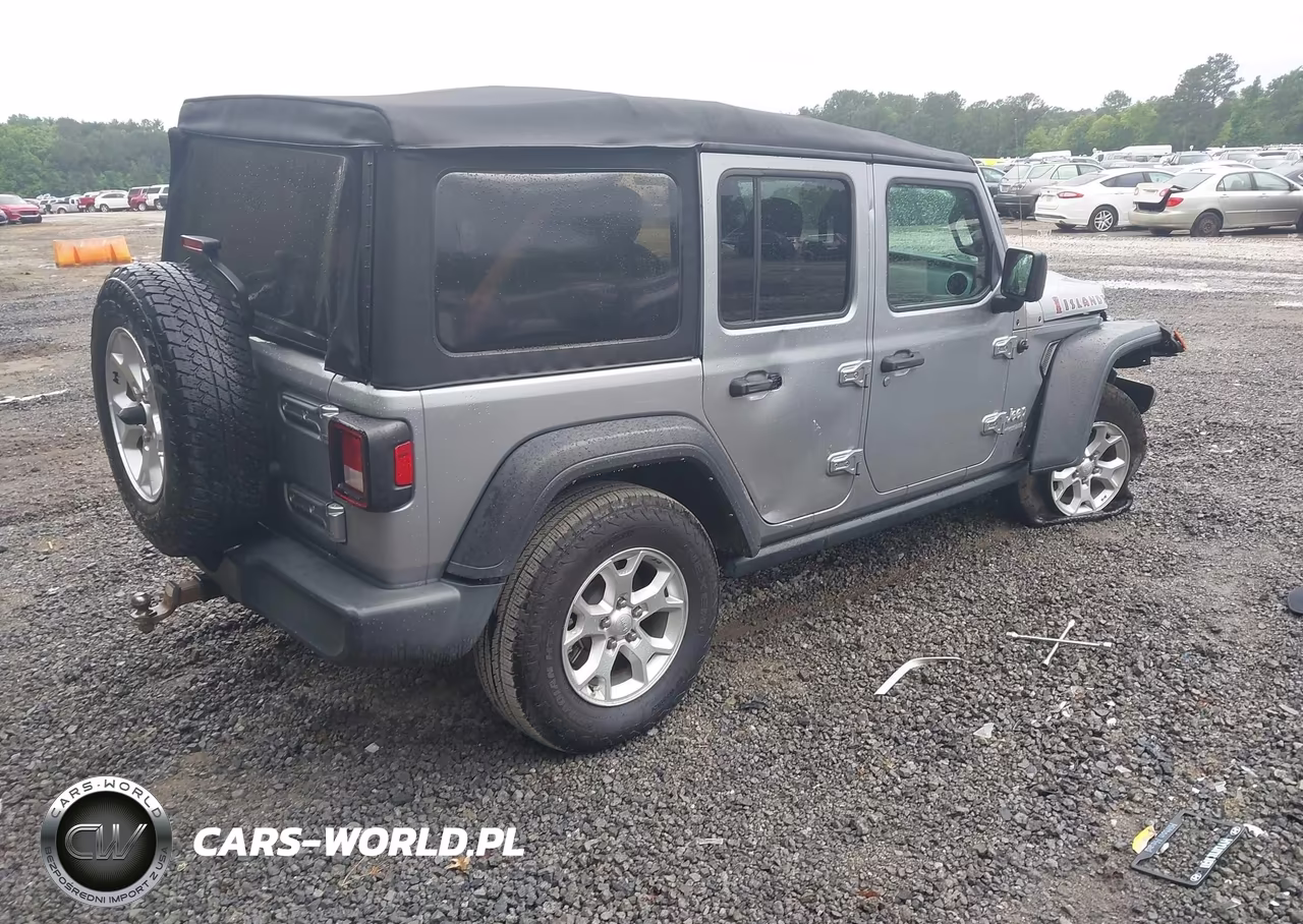 2021 Jeep Wrangler Unlimited Islander 4X4 VIN:1C4HJXDN8MW727307 - 4