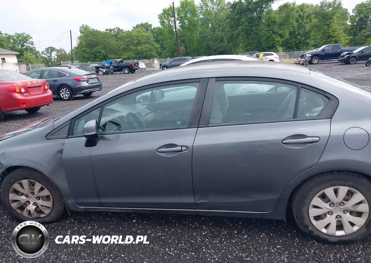 2012 Honda Civic Lx VIN:19XFB2F59CE095530 - 14