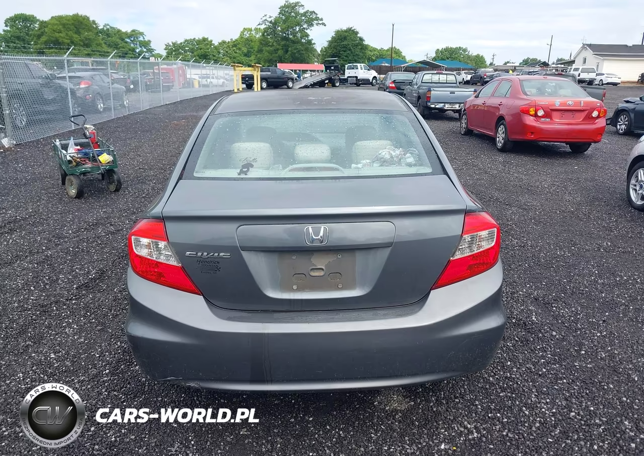 2012 Honda Civic Lx VIN:19XFB2F59CE095530 - 16