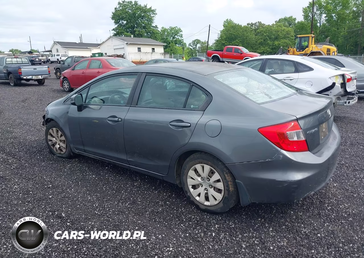 2012 Honda Civic Lx VIN:19XFB2F59CE095530 - 3