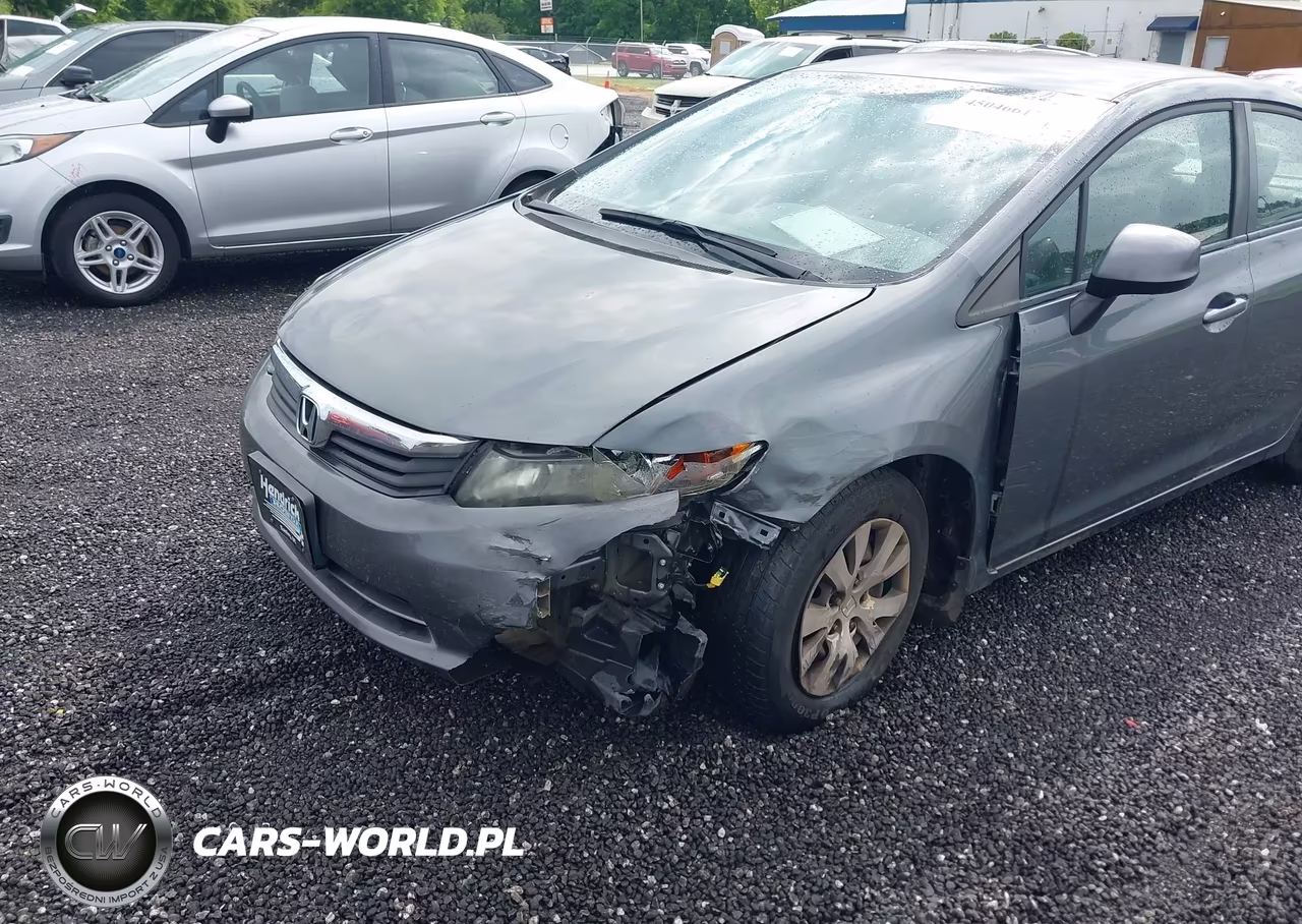 2012 Honda Civic Lx VIN:19XFB2F59CE095530 - 6