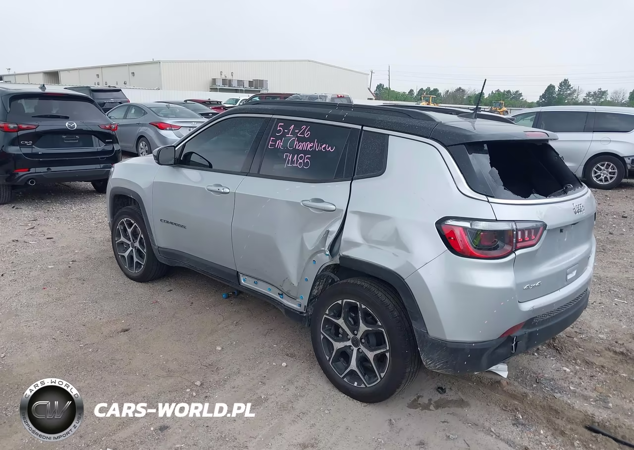 2026 Jeep Compass Limited VIN:3C4NJDCNXTT225082 - 3