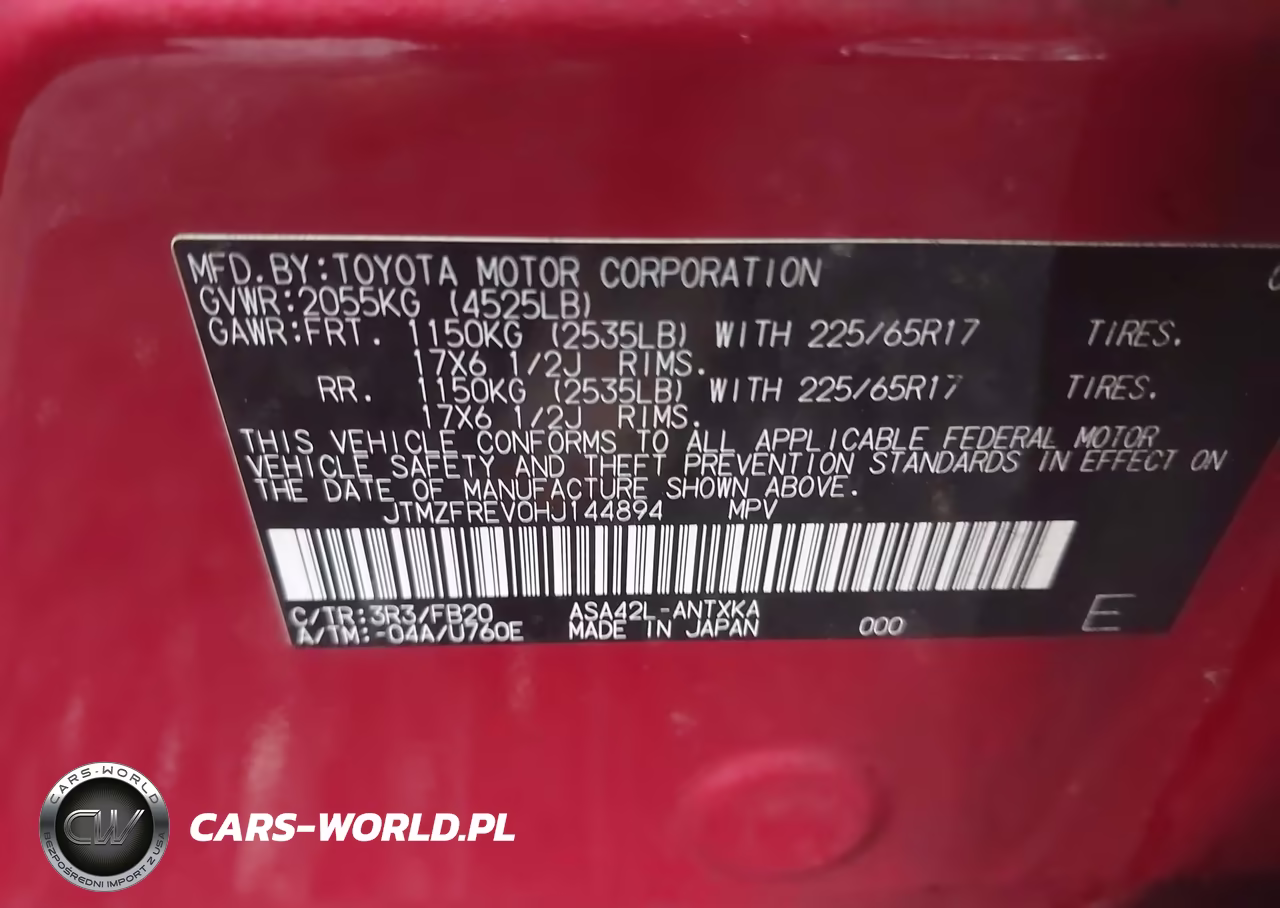 2017 Toyota Rav4 Le VIN:JTMZFREV0HJ144894 - 9
