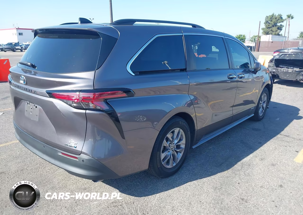 2021 Toyota Sienna Xle VIN:5TDJRKEC7MS033380 - 4