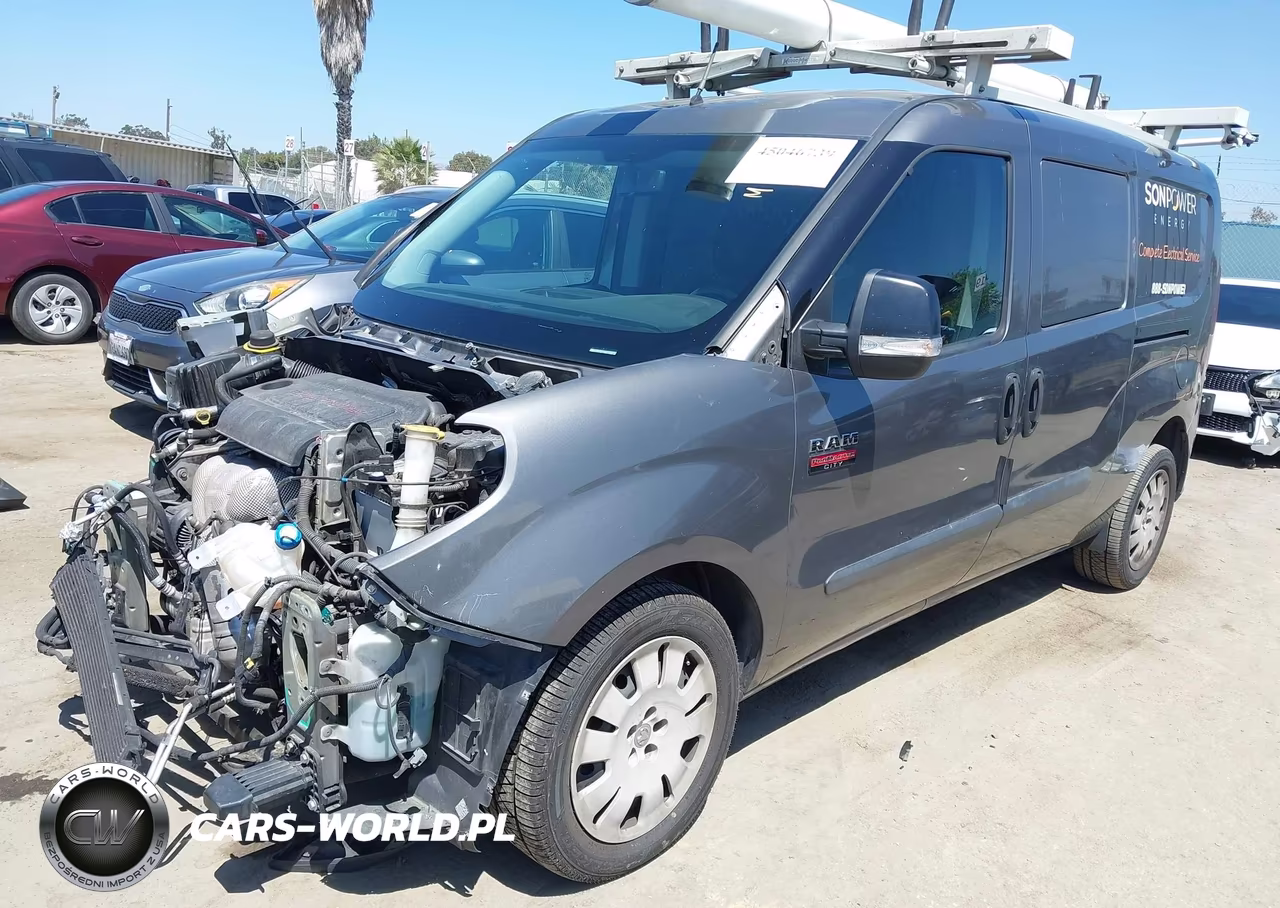2018 Ram Promaster City Tradesman Slt VIN:ZFBERFBB7J6K71801 - 2