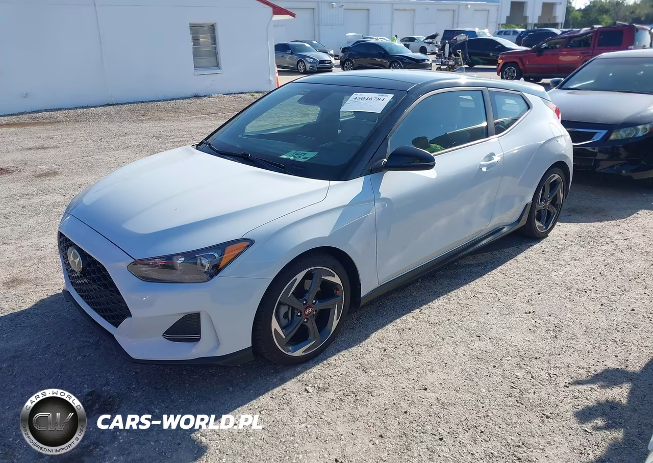 2019 Hyundai Veloster Turbo Ultimate VIN:KMHTH6ABXKU013306 - 2