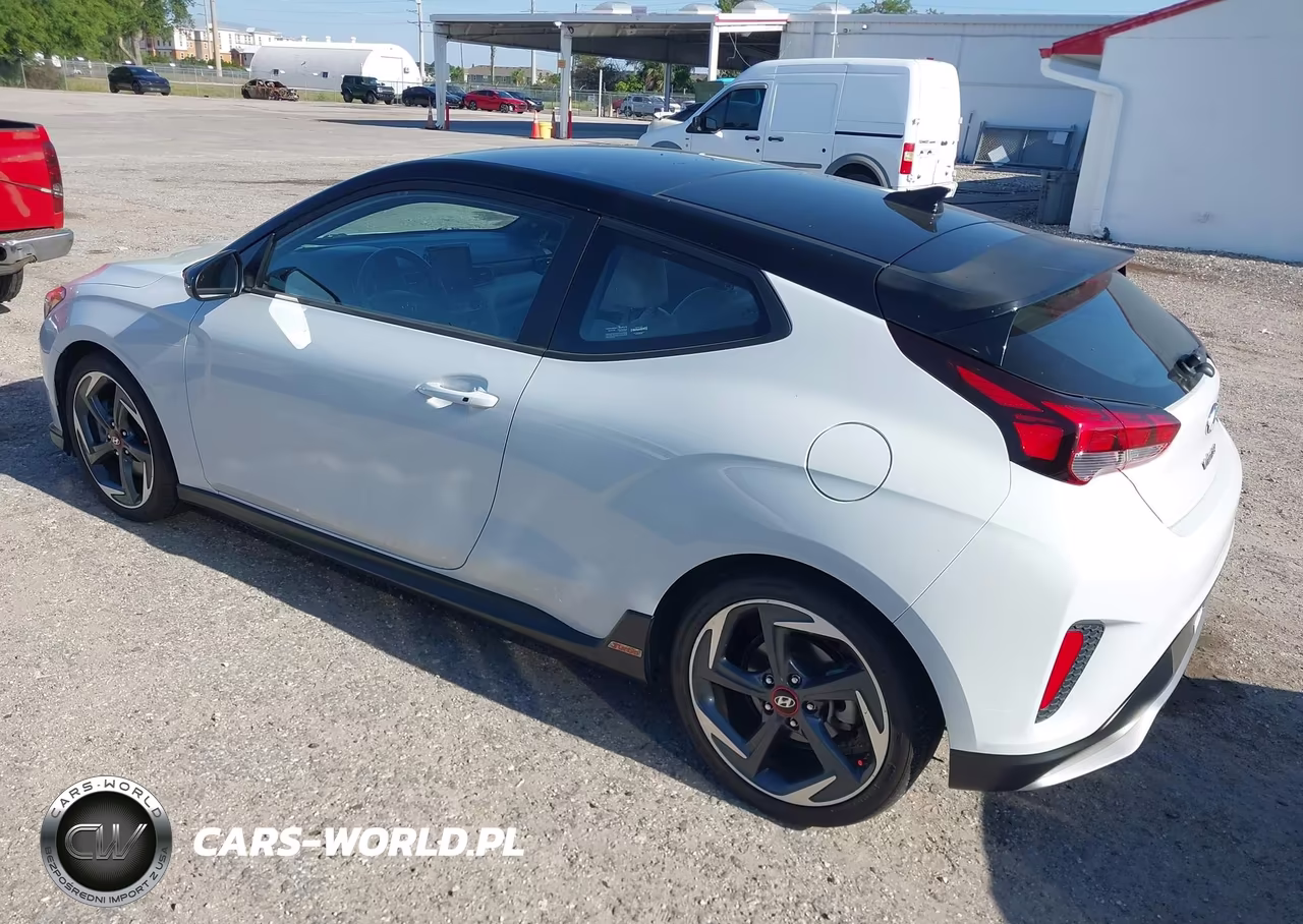 2019 Hyundai Veloster Turbo Ultimate VIN:KMHTH6ABXKU013306 - 3