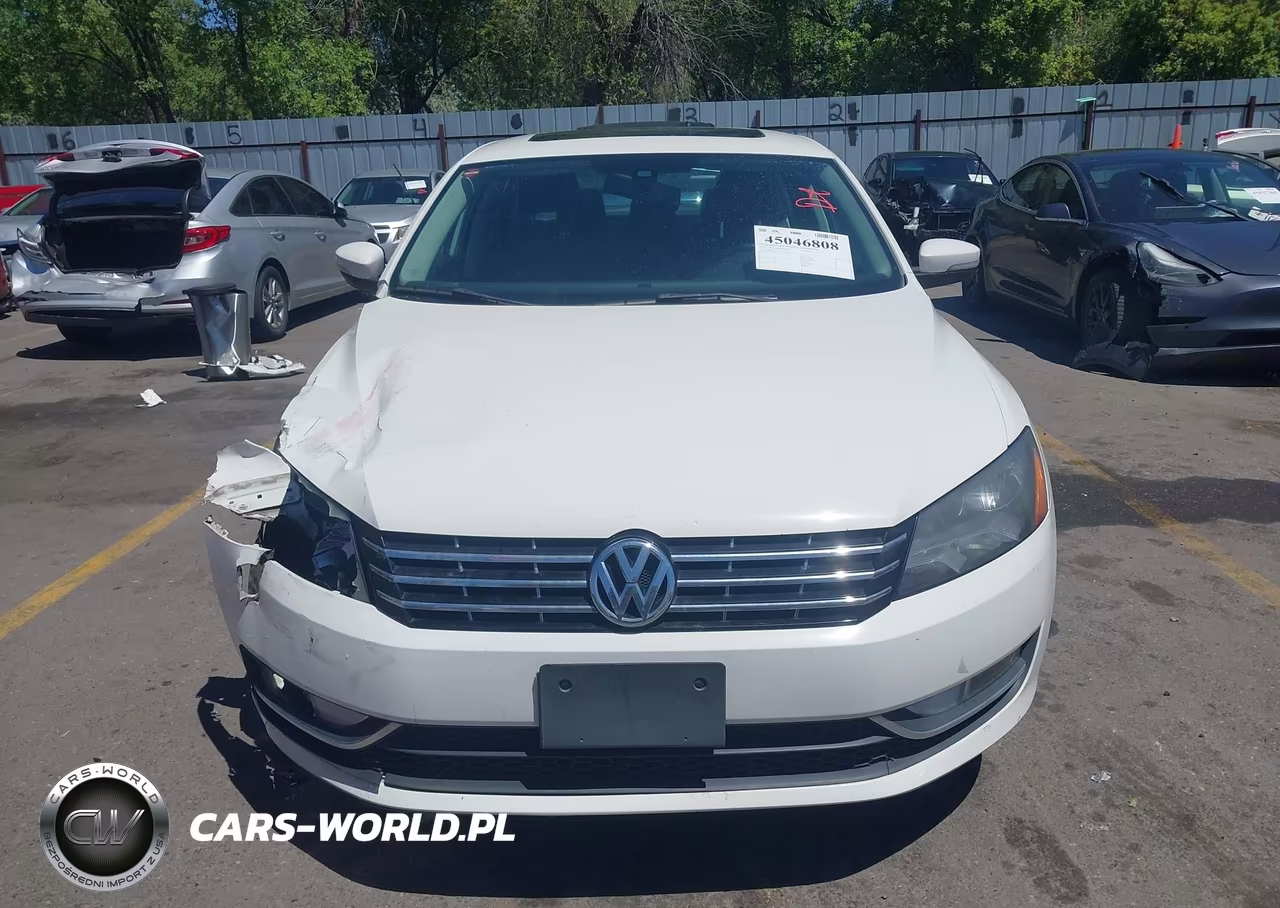 2013 Volkswagen Passat 2.0L Tdi Se VIN:1VWBN7A37DC123727 - 13