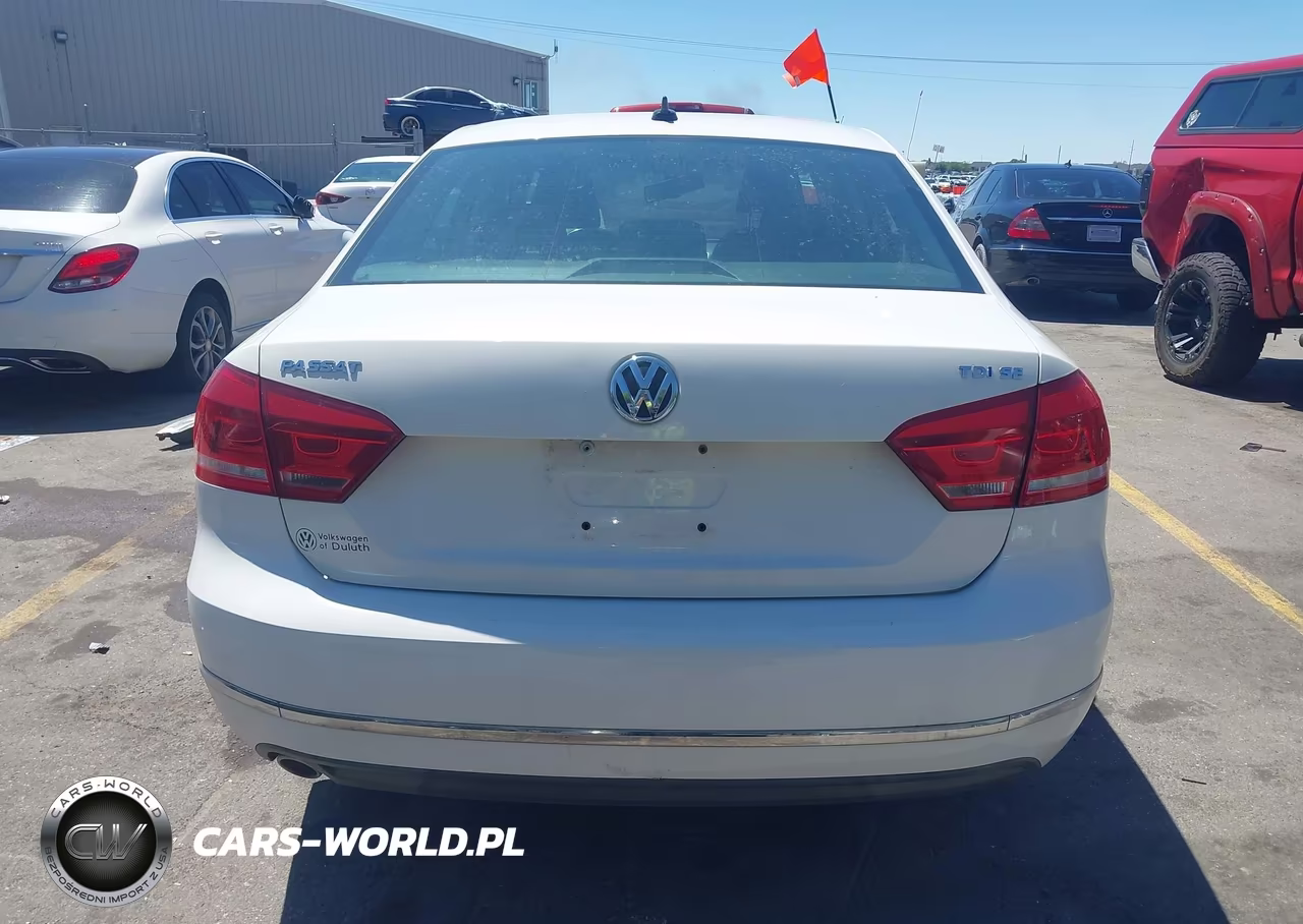 2013 Volkswagen Passat 2.0L Tdi Se VIN:1VWBN7A37DC123727 - 17