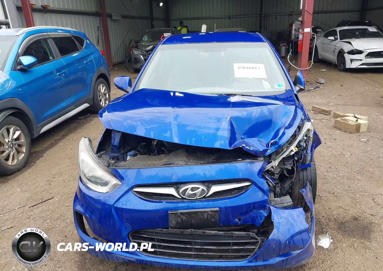 2012 Hyundai Accent Gls VIN:KMHCU4AE7CU063639 - 12