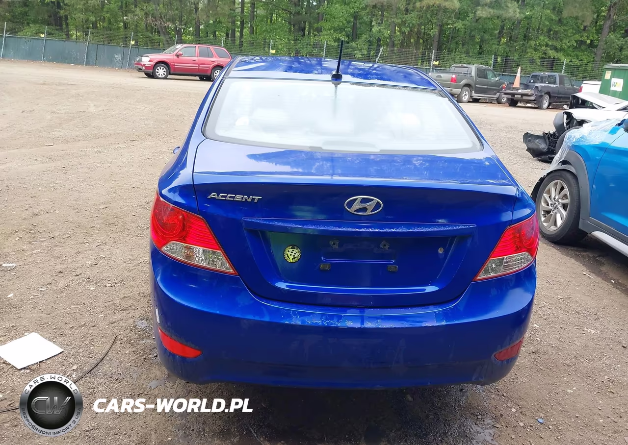 2012 Hyundai Accent Gls VIN:KMHCU4AE7CU063639 - 16