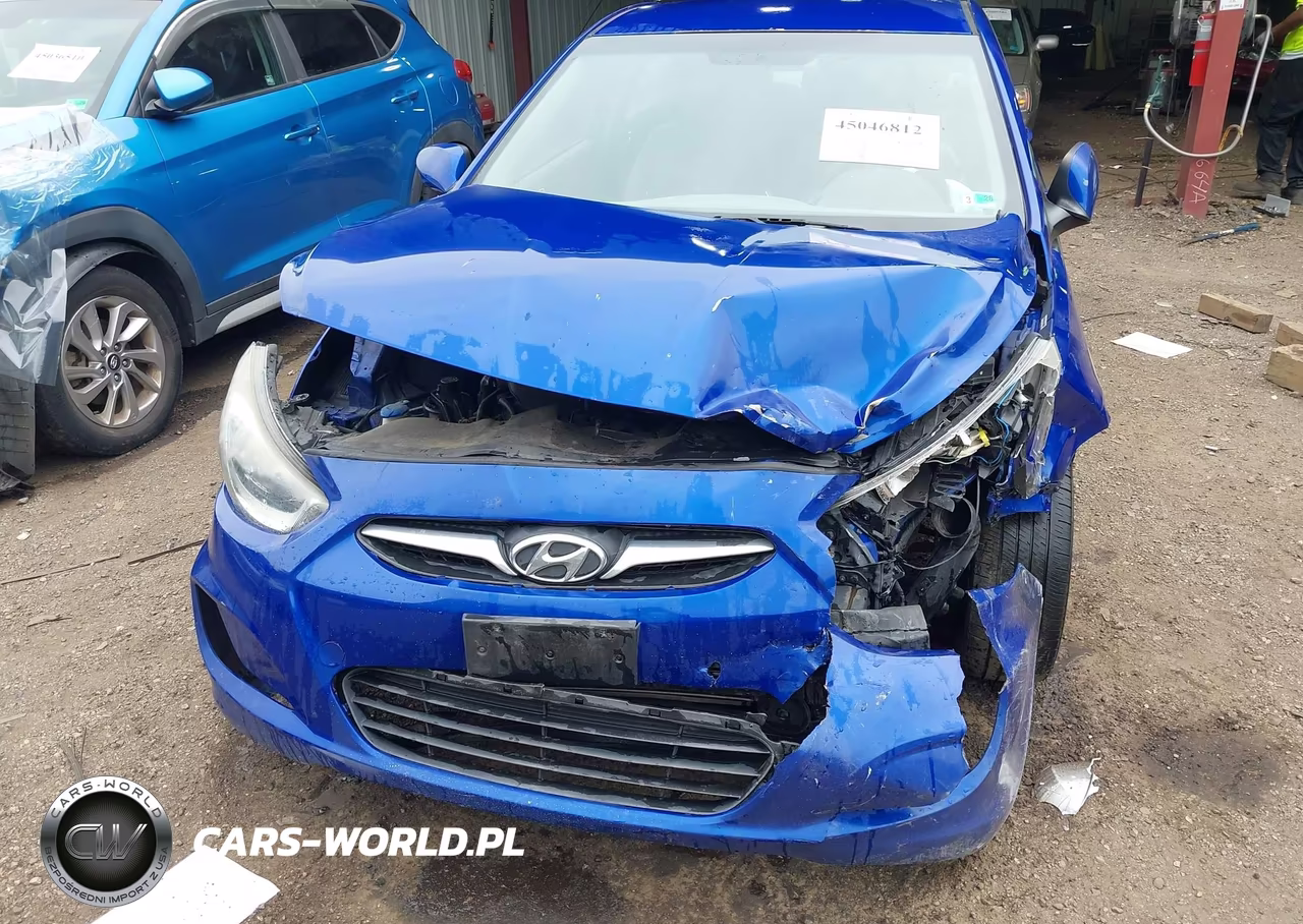 2012 Hyundai Accent Gls VIN:KMHCU4AE7CU063639 - 6