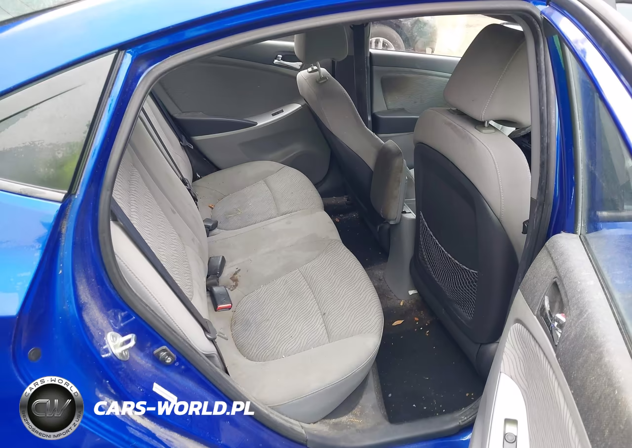 2012 Hyundai Accent Gls VIN:KMHCU4AE7CU063639 - 8