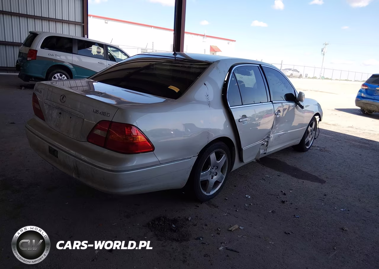 2001 Lexus Ls 430 VIN:JTHBN30F710023730 - 4