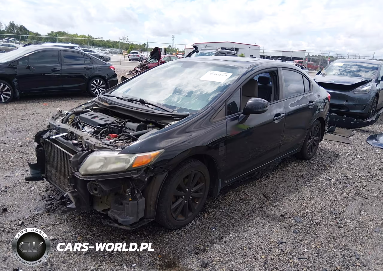 2012 Honda Civic Ex VIN:2HGFB2F85CH605307 - 2