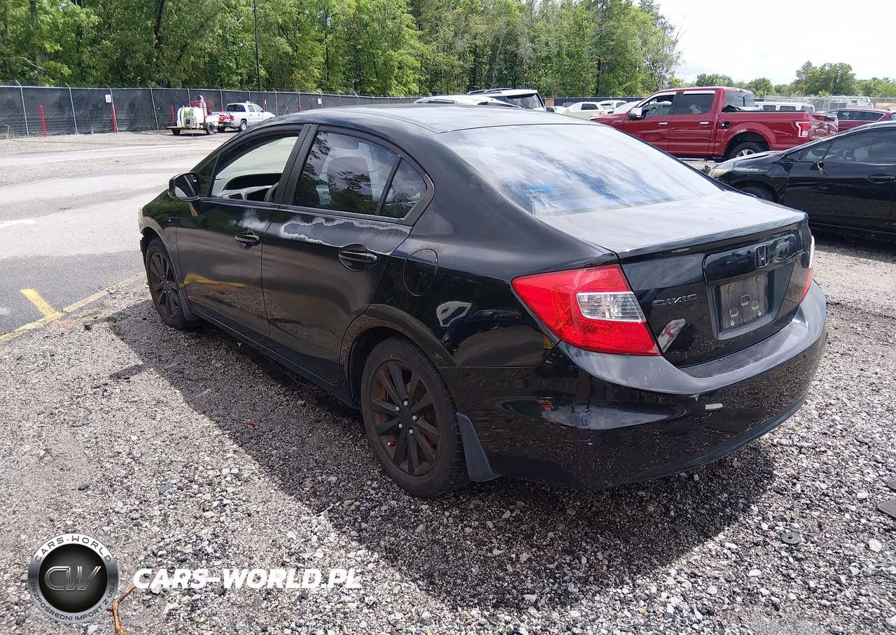 2012 Honda Civic Ex VIN:2HGFB2F85CH605307 - 3