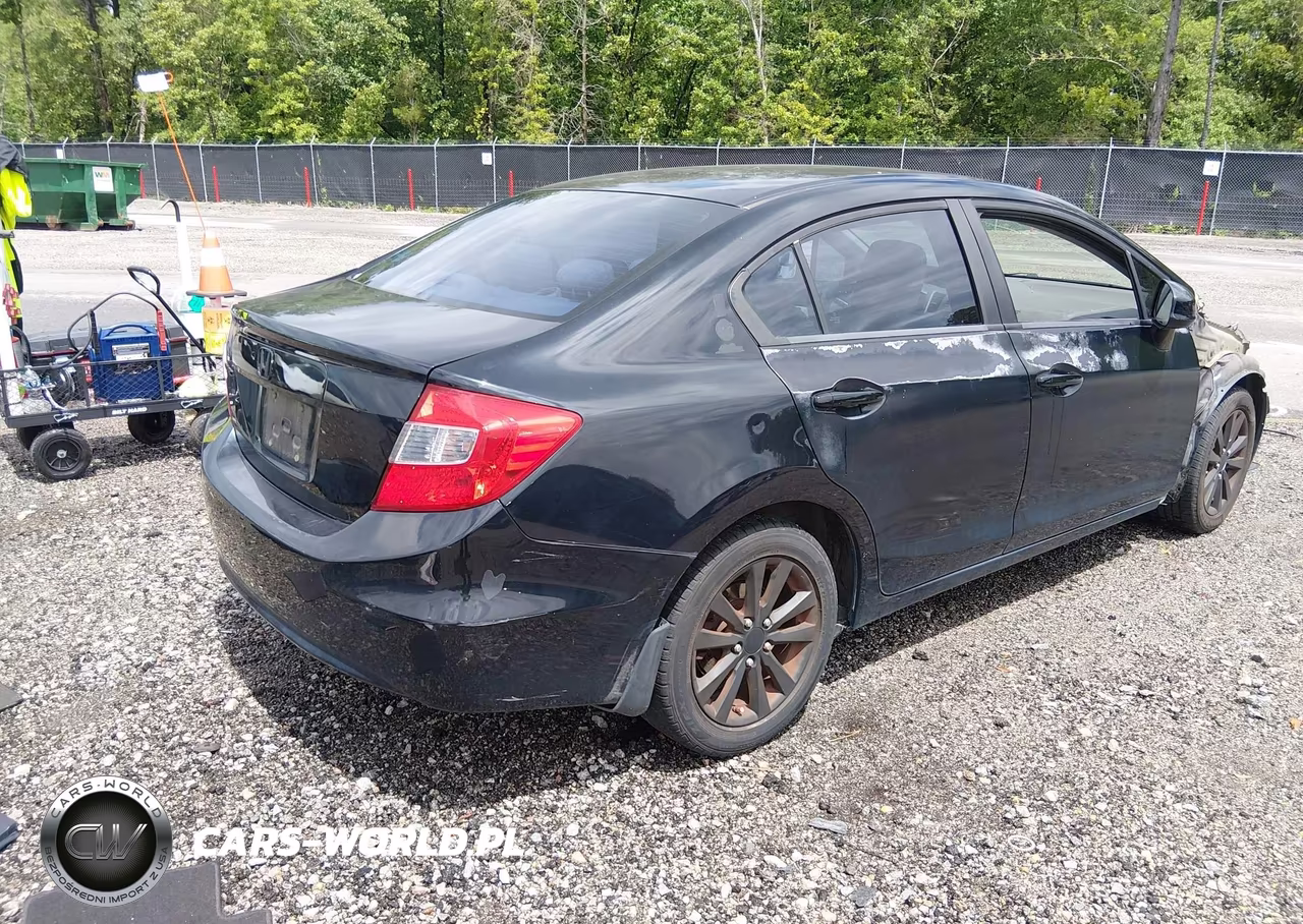 2012 Honda Civic Ex VIN:2HGFB2F85CH605307 - 4