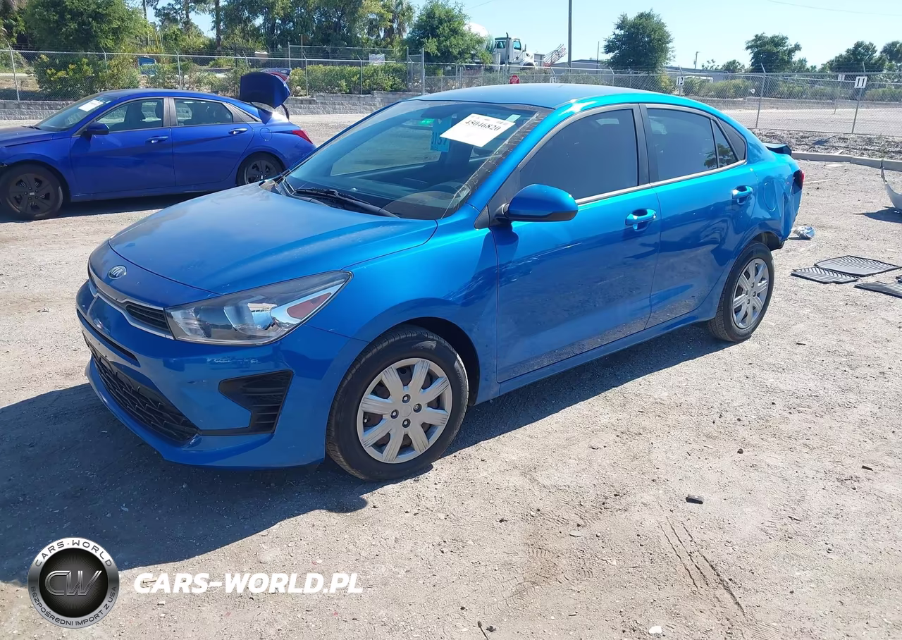 2021 Kia Rio S VIN:3KPA24AD2ME395237 - 2