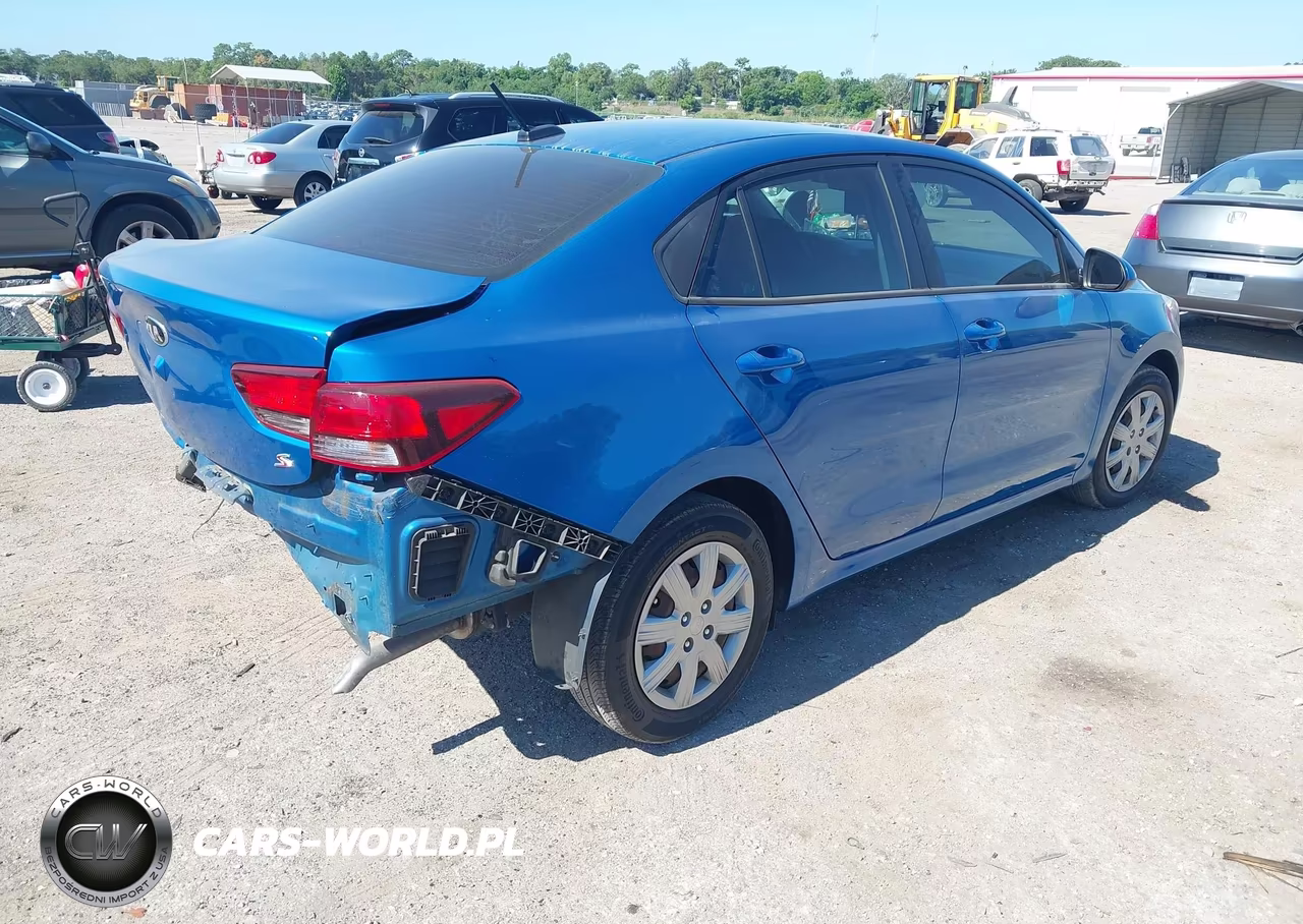 2021 Kia Rio S VIN:3KPA24AD2ME395237 - 4