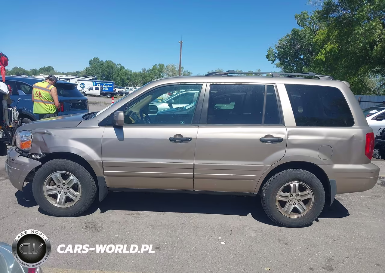 2004 Honda Pilot Ex-L VIN:2HKYF18554H540072 - 14