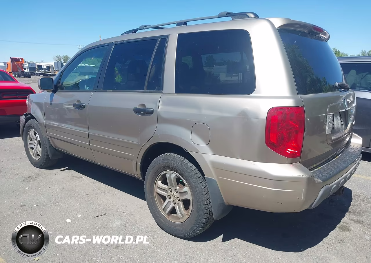 2004 Honda Pilot Ex-L VIN:2HKYF18554H540072 - 3