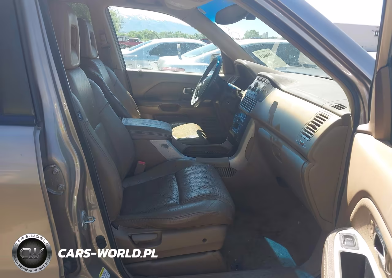 2004 Honda Pilot Ex-L VIN:2HKYF18554H540072 - 5