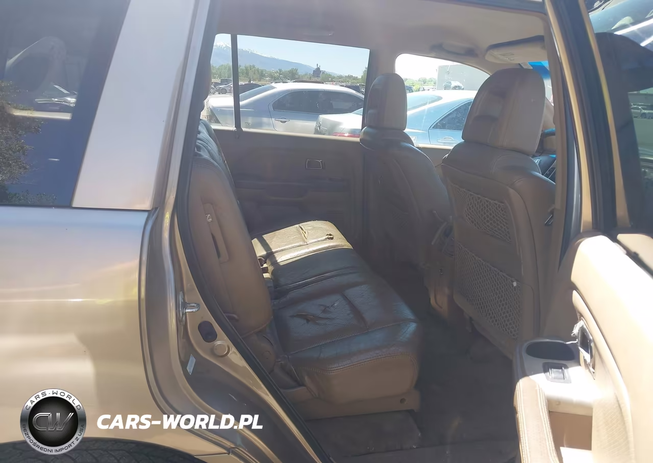 2004 Honda Pilot Ex-L VIN:2HKYF18554H540072 - 8