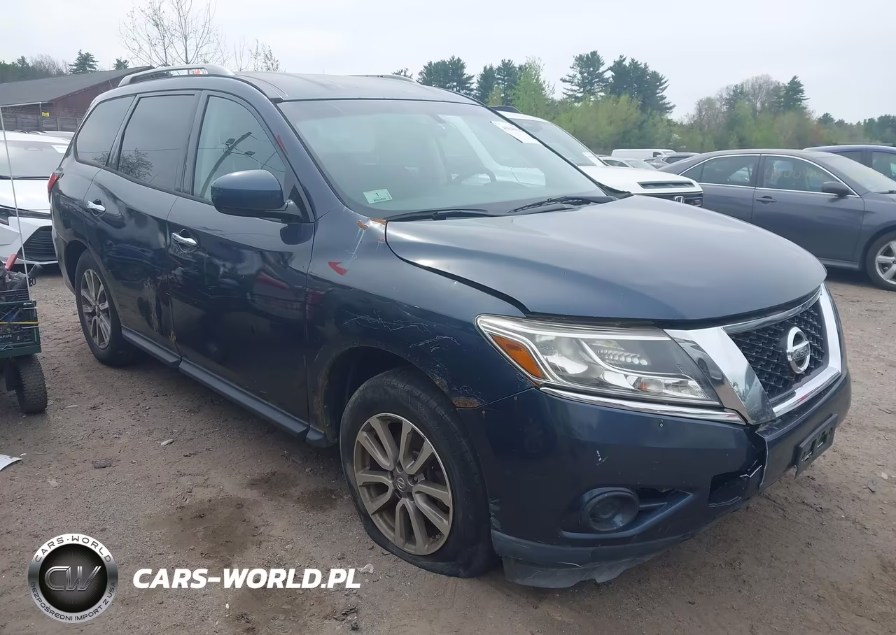 2015 Nissan Pathfinder Platinum-S-Sl-Sv