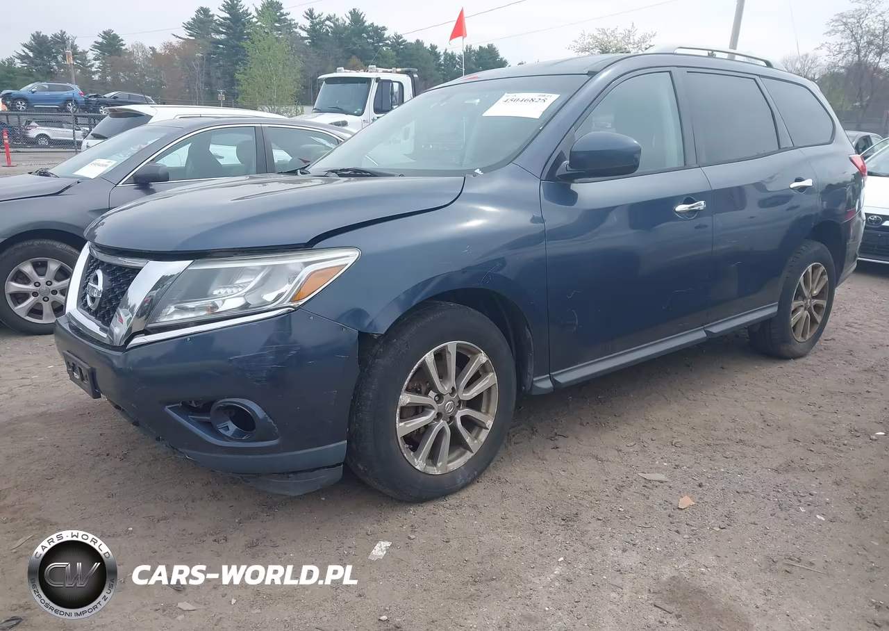 2015 Nissan Pathfinder Platinum-S-Sl-Sv VIN:5N1AR2MM1FC672168 - 2