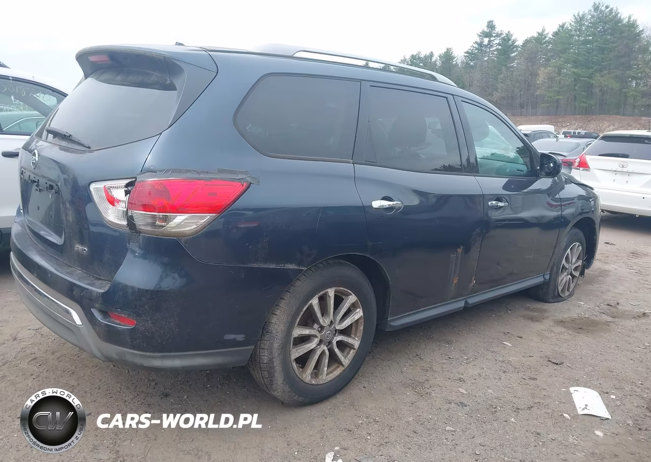 2015 Nissan Pathfinder Platinum-S-Sl-Sv VIN:5N1AR2MM1FC672168 - 4