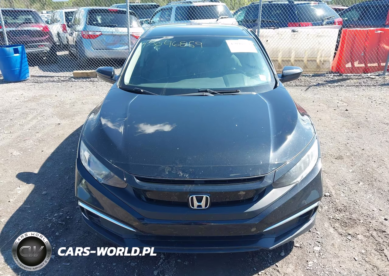 2019 Honda Civic Lx VIN:19XFC2F67KE049473 - 12