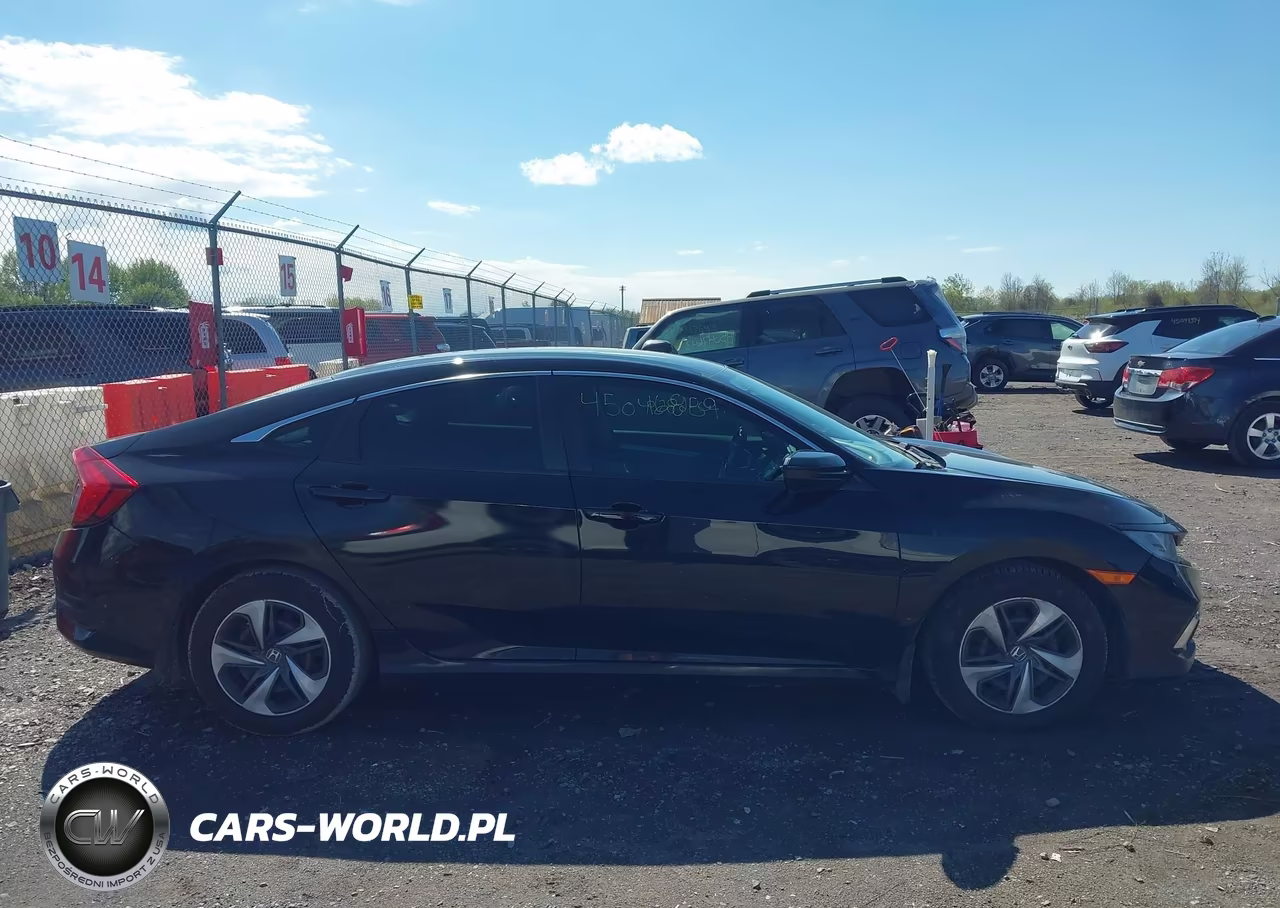 2019 Honda Civic Lx VIN:19XFC2F67KE049473 - 13