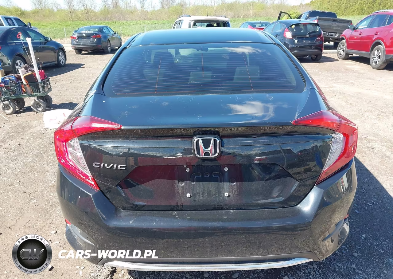 2019 Honda Civic Lx VIN:19XFC2F67KE049473 - 16