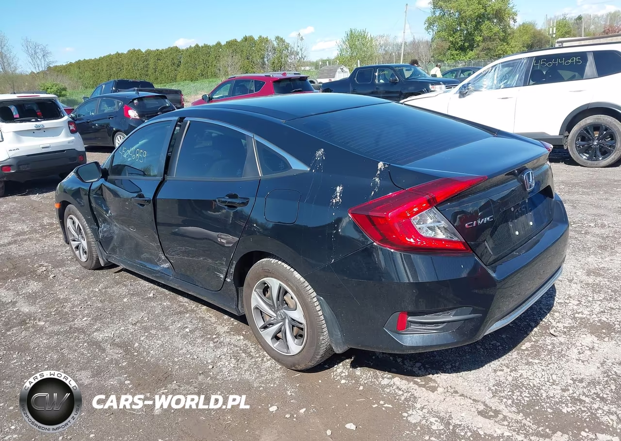 2019 Honda Civic Lx VIN:19XFC2F67KE049473 - 3