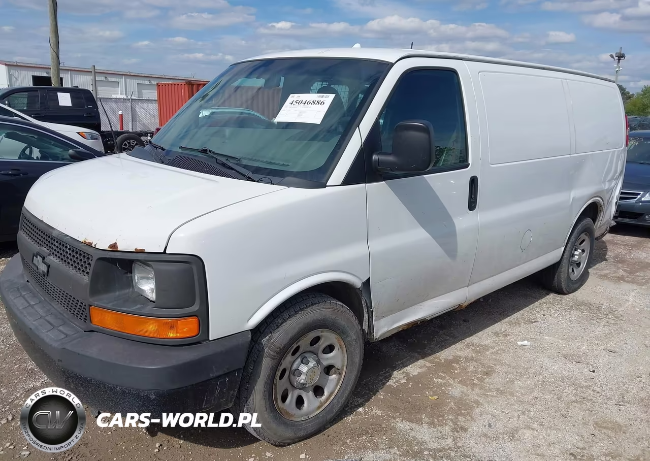 2014 Chevrolet Express 1500 Work Van VIN:1GCSGAFXXE1155171 - 2