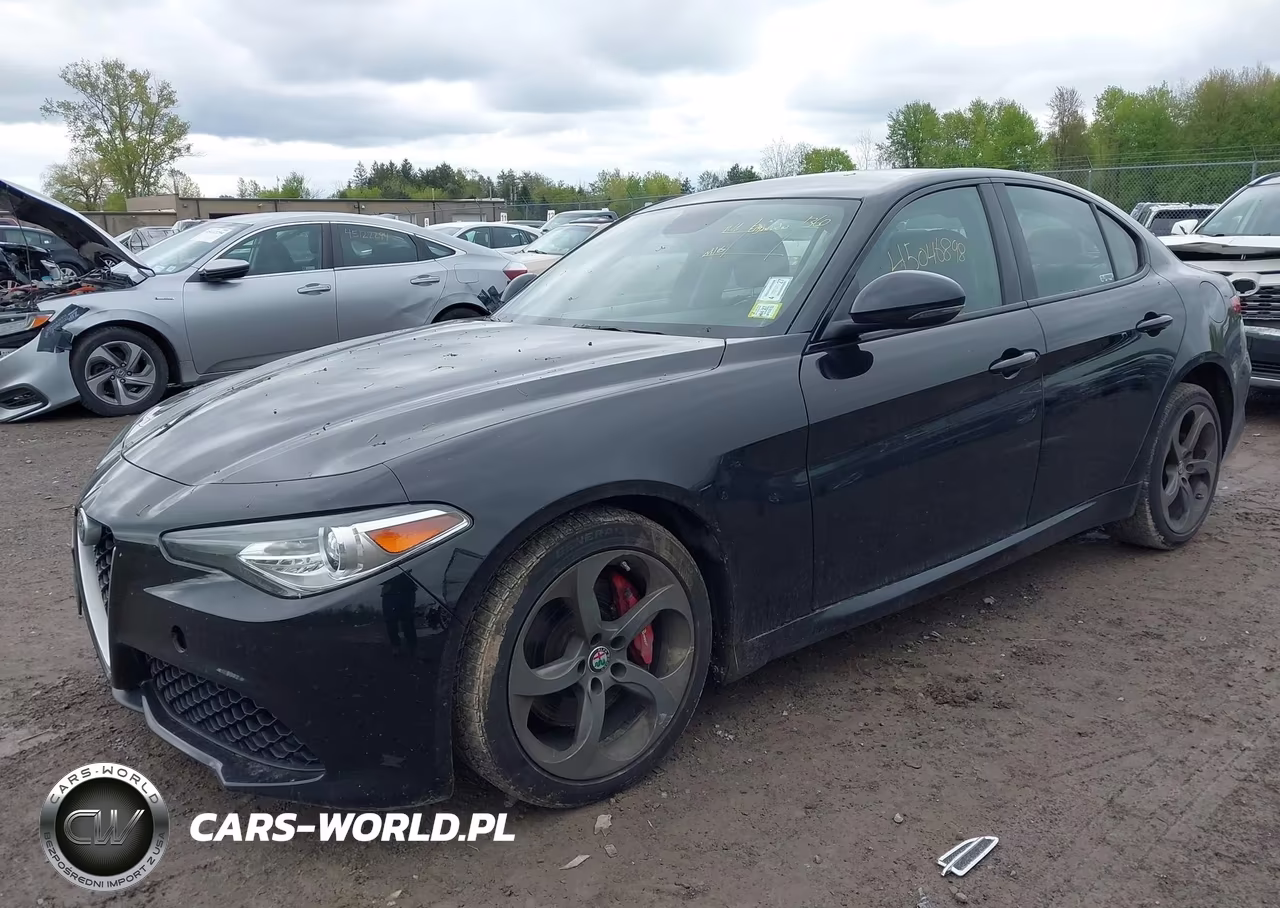 2018 Alfa Romeo Giulia Awd VIN:ZARFAEDN5J7564655 - 2