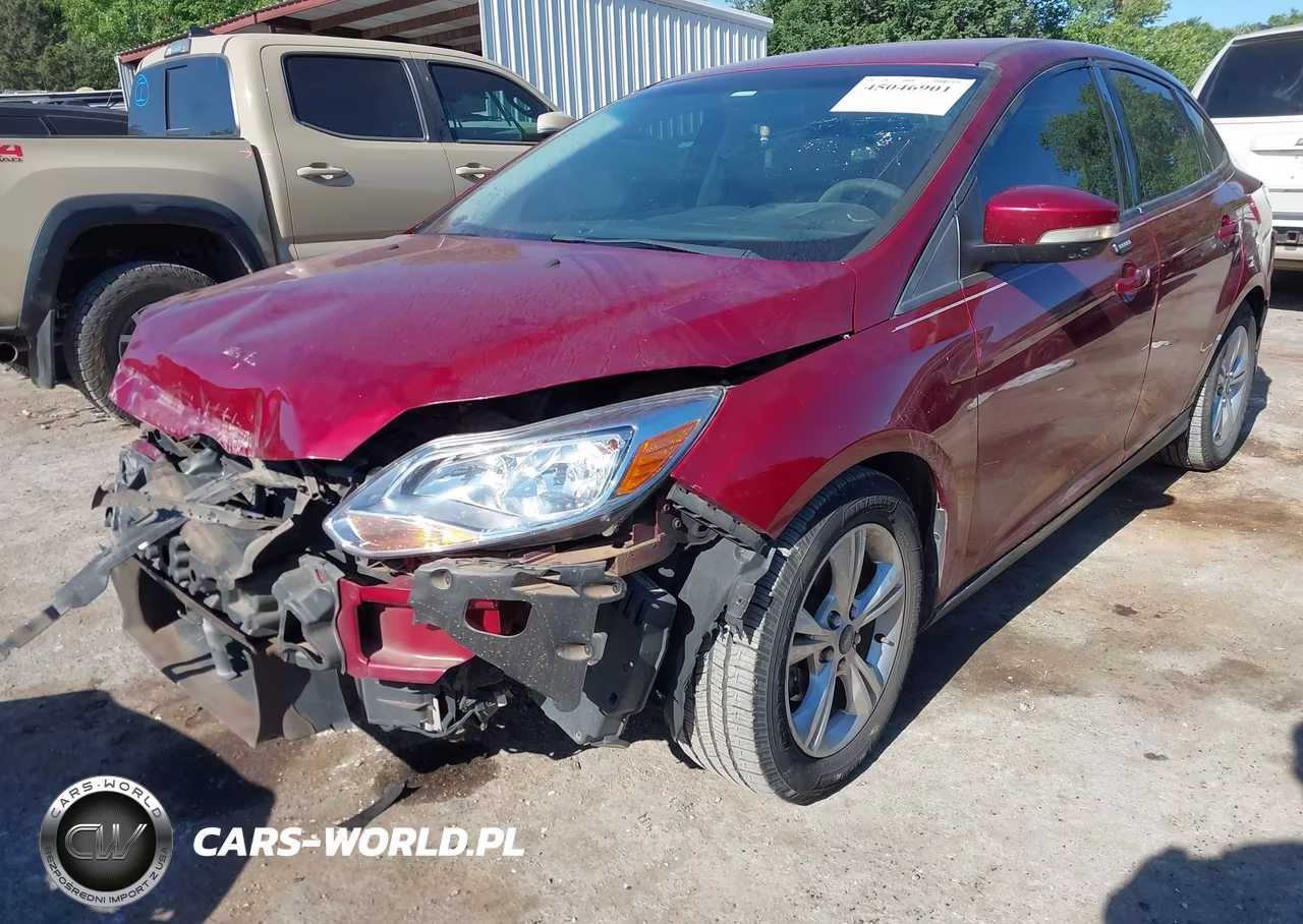 2014 Ford Focus Se VIN:1FADP3F21EL274584 - 2