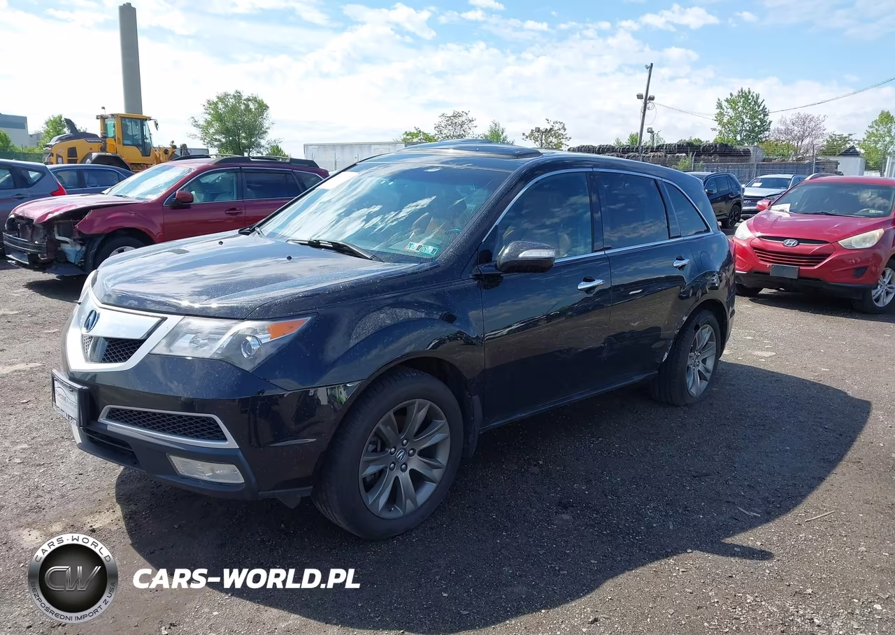 2010 Acura Mdx Advance Package VIN:2HNYD2H55AH532659 - 2
