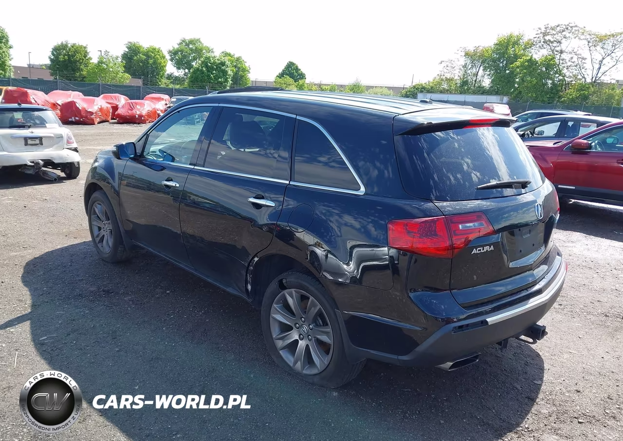 2010 Acura Mdx Advance Package VIN:2HNYD2H55AH532659 - 3
