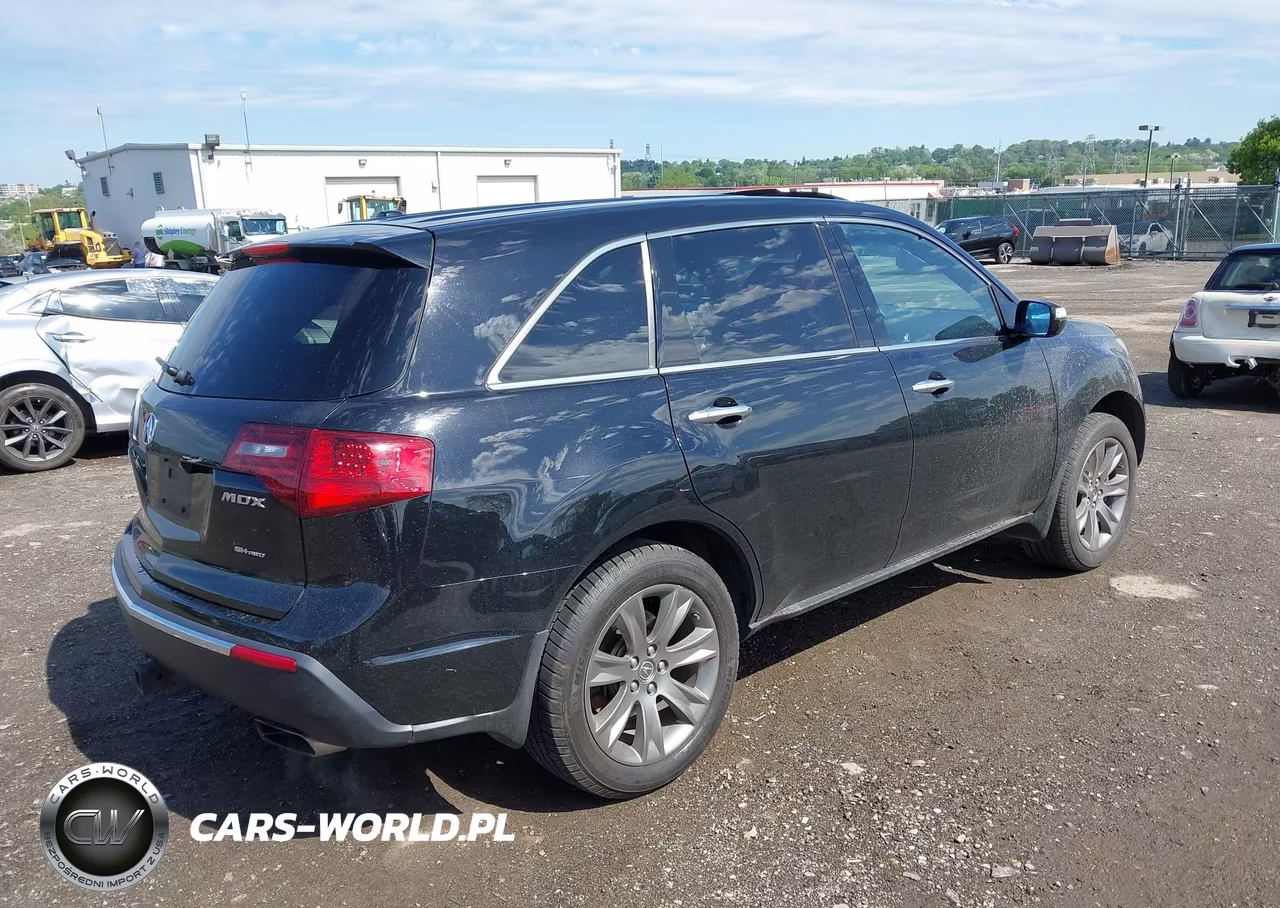2010 Acura Mdx Advance Package VIN:2HNYD2H55AH532659 - 4