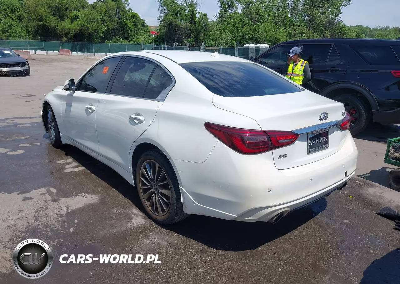 2022 Infiniti Q50 Luxe Awd VIN:JN1EV7BR1NM340921 - 3