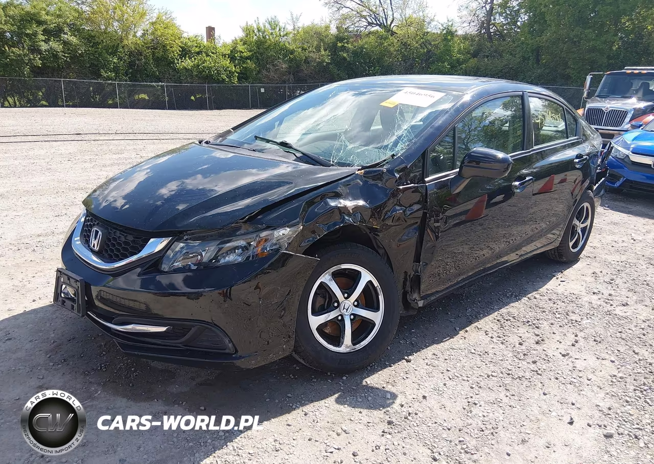 2015 Honda Civic Se VIN:19XFB2F74FE113678 - 2