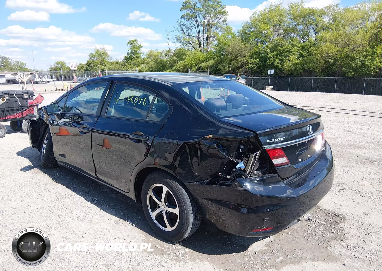 2015 Honda Civic Se VIN:19XFB2F74FE113678 - 3