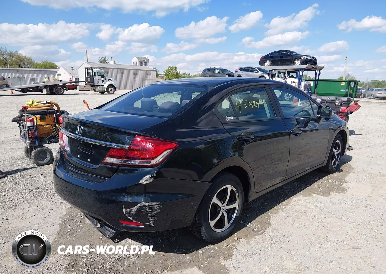 2015 Honda Civic Se VIN:19XFB2F74FE113678 - 4