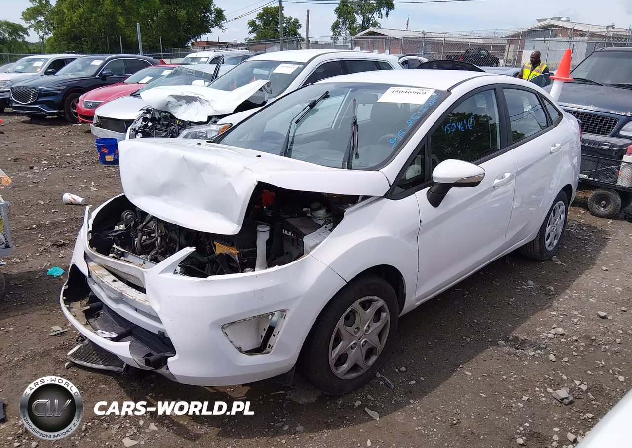 2013 Ford Fiesta Se VIN:3FADP4BJ3DM186409 - 2